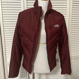 The North Face Women's Burgundy Puffer Jacket